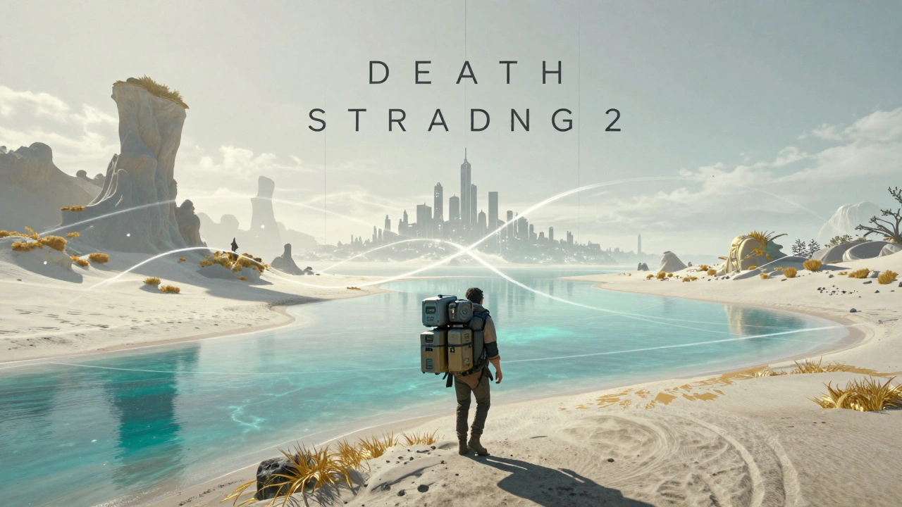 Путешественник в сюрреалистичном мире Death Stranding 2