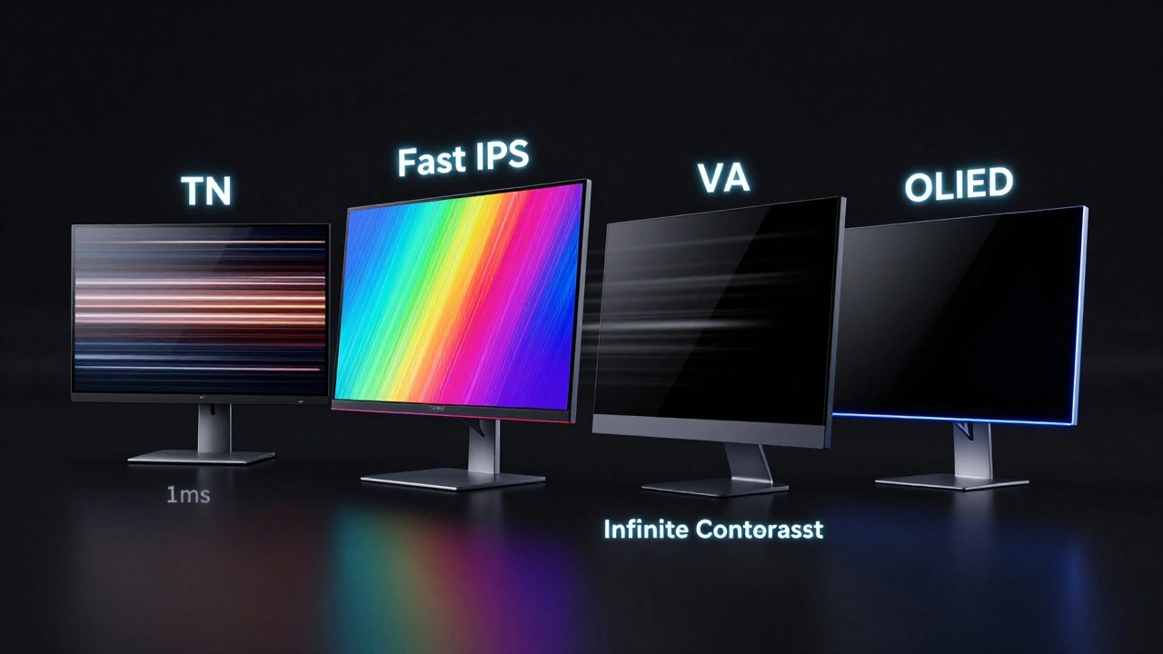 Сравнение технологий матриц мониторов: TN, IPS, VA, OLED