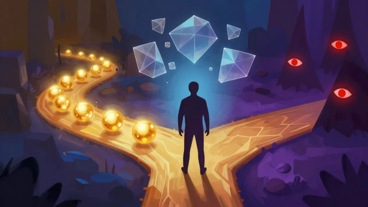 Концептуальная иллюстрация выбора стратегии в игре