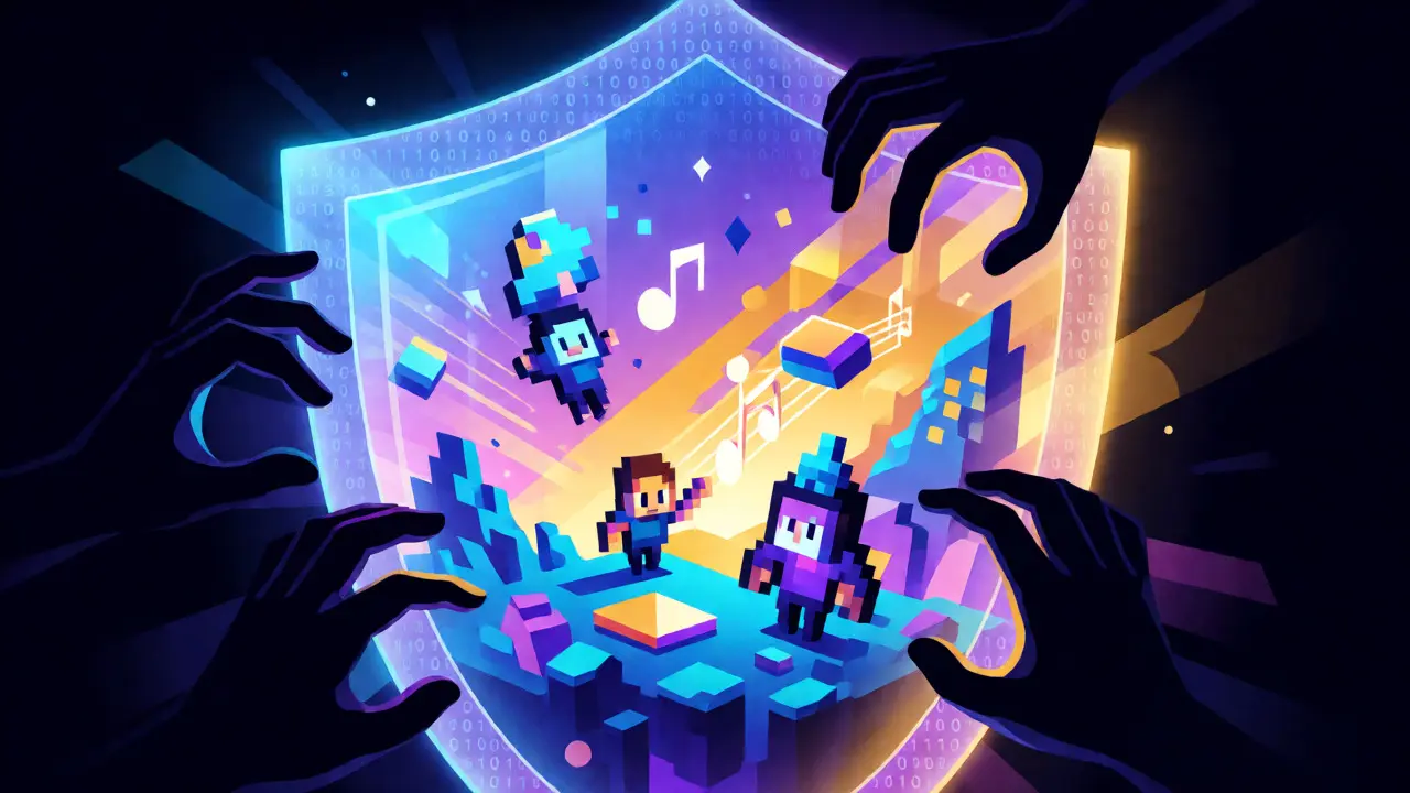 Защита игровой IP: щит из кода вокруг персонажей и музыки